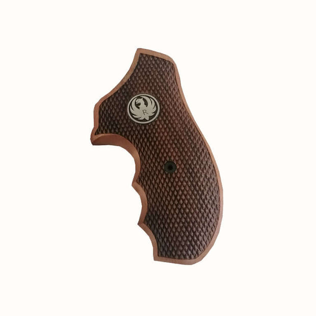 Ruger Sp01 Silver Metal Gun Grips