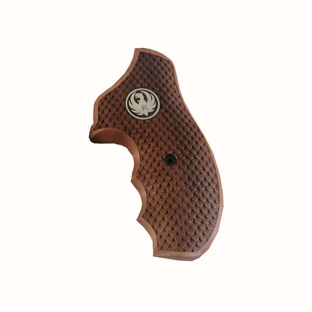 Ruger Sp01 Silver Metal Gun Grips