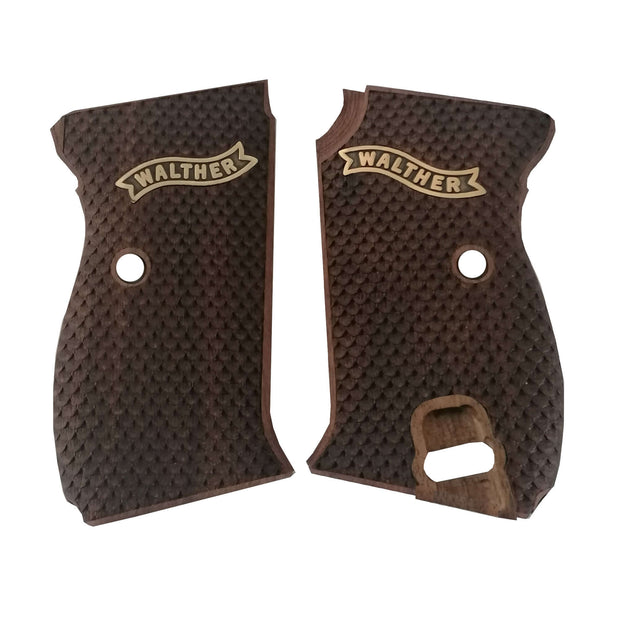 Walther P38 Gun Grips Gold Metal