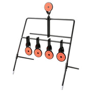 5x Targets Self Resetting Spinning Air Gun Rifle Shooting Metal Swing Target Set